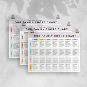 Family Chore Chart