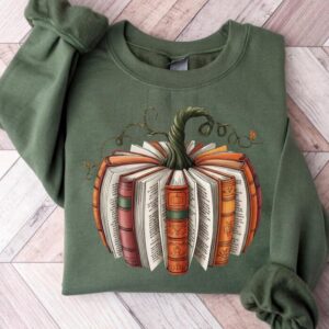 Fall Book Pumpkin Halloween